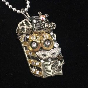 🔹Necklace - hand made dog tag style